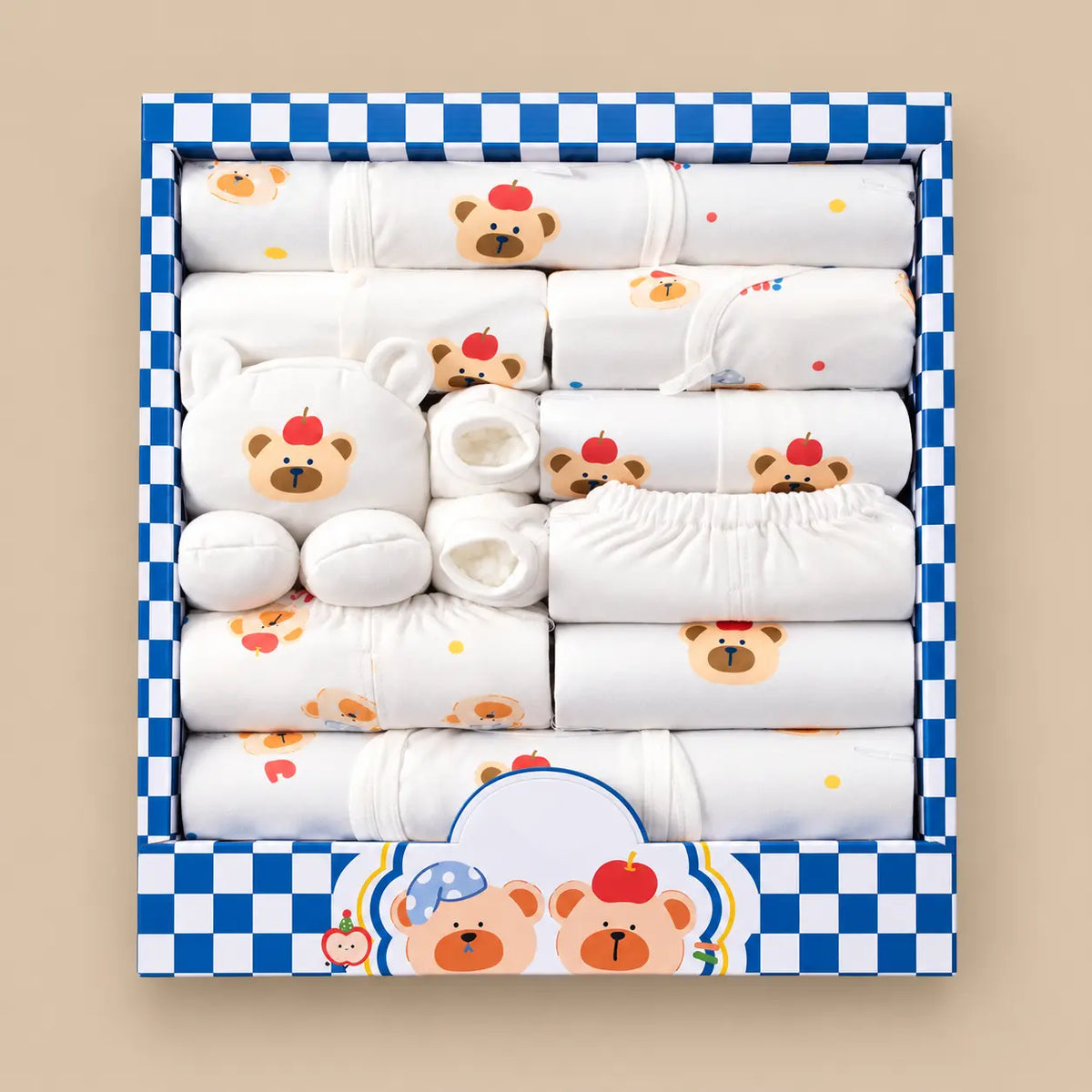 18-Piece Cotton Newborn Gift Set