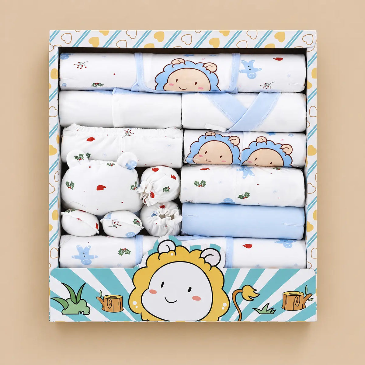 18-Piece Cotton Newborn Gift Set