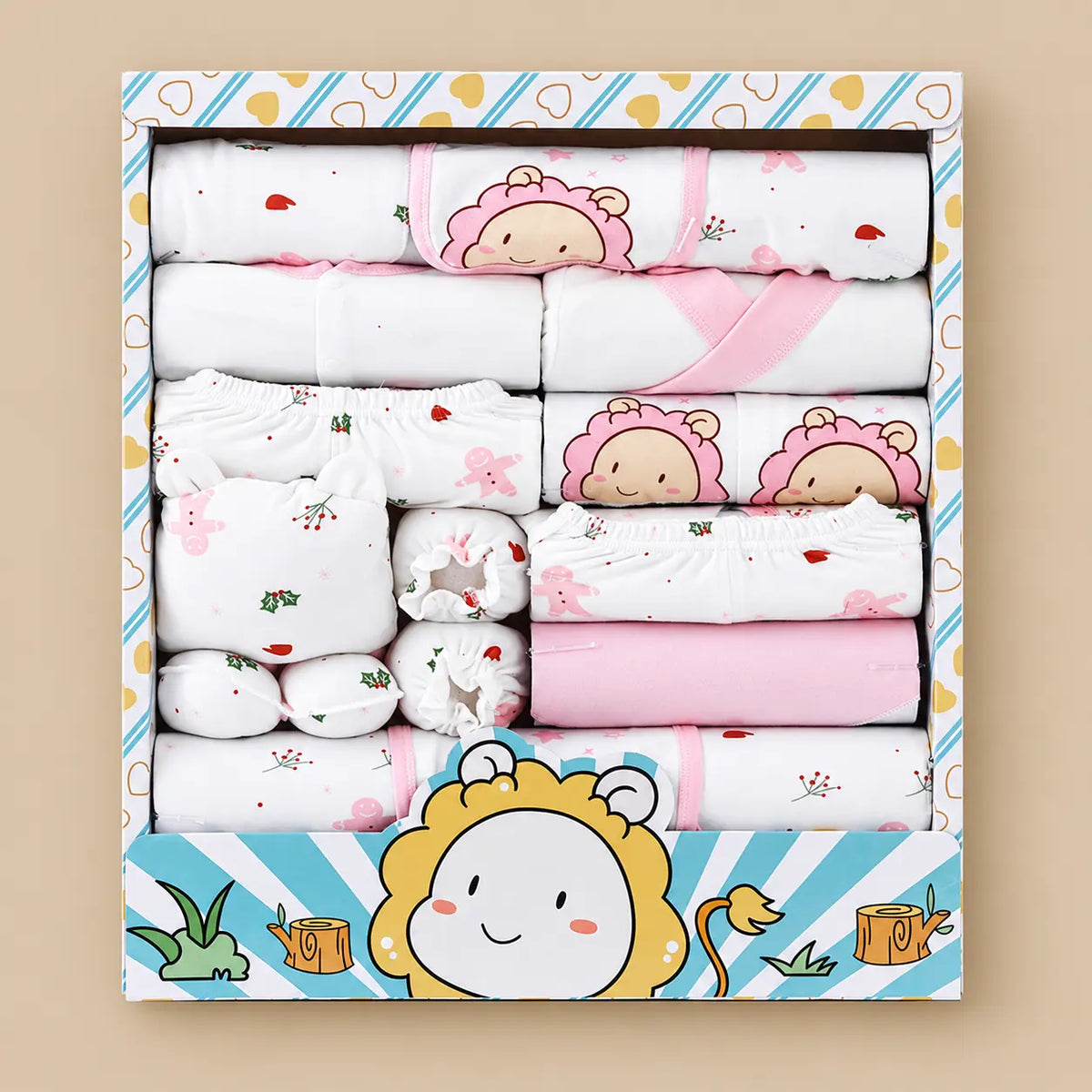 18-Piece Cotton Newborn Gift Set
