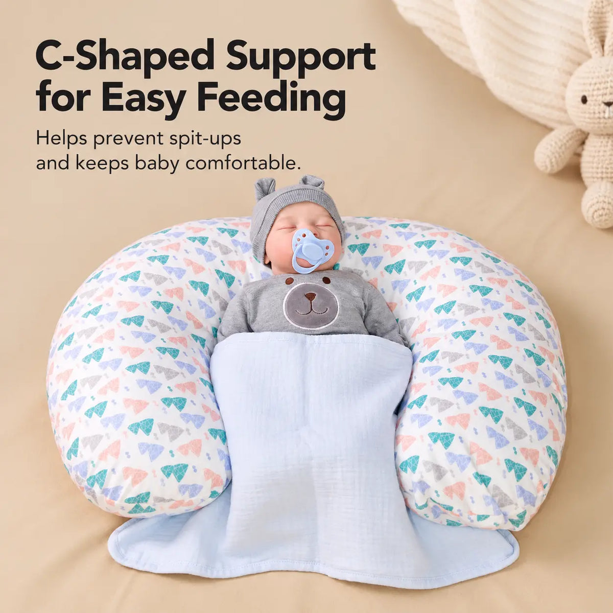 2-in-1 Nursing Support Pillow