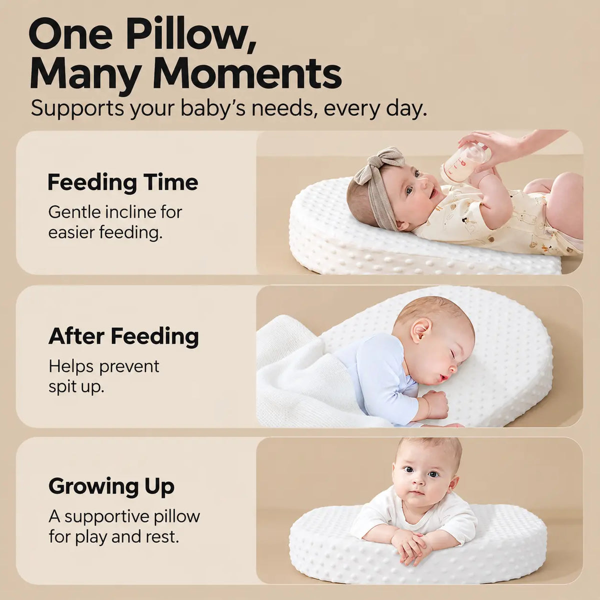 30° Baby Reflux Wedge Pillow