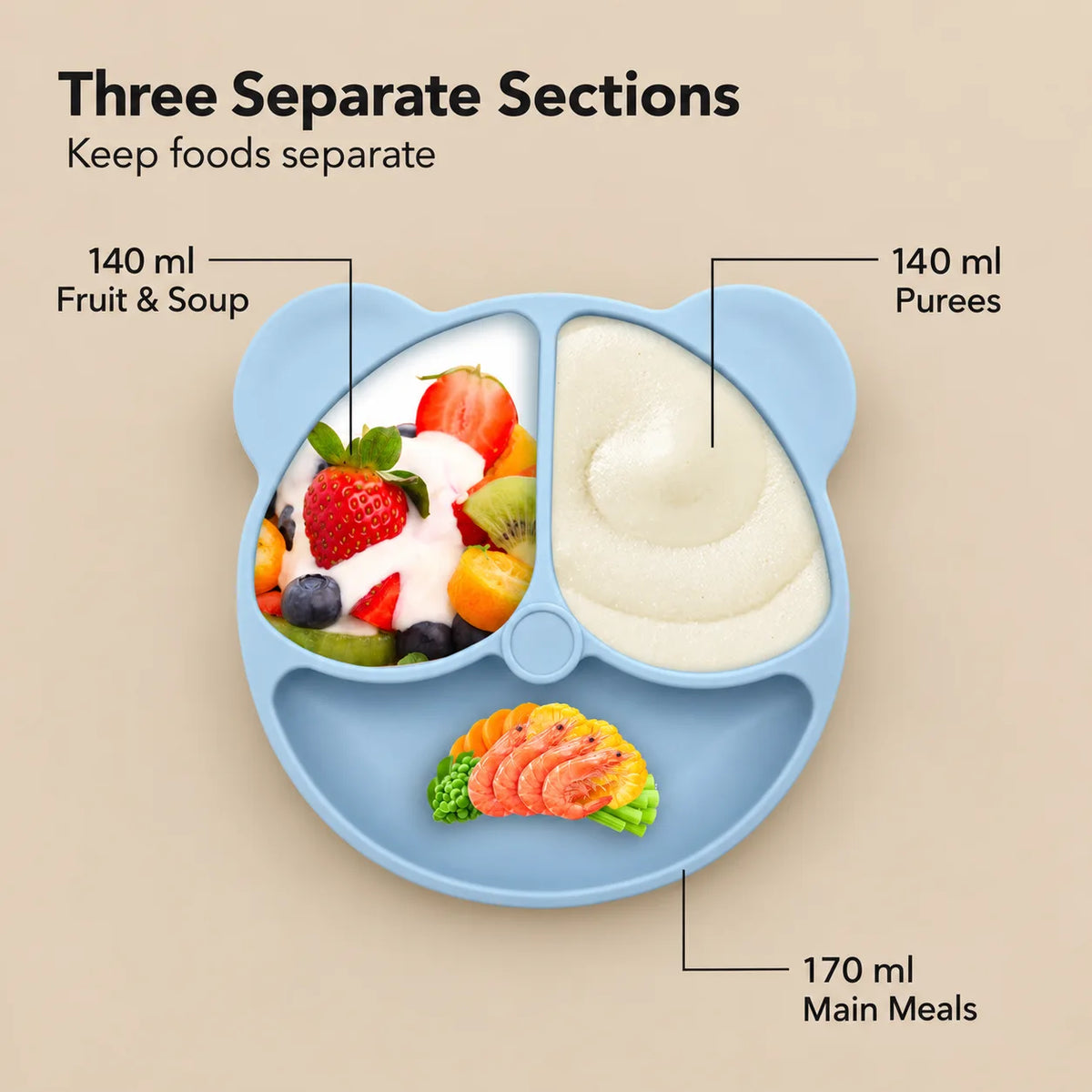9-Piece Silicone Baby Feeding Set