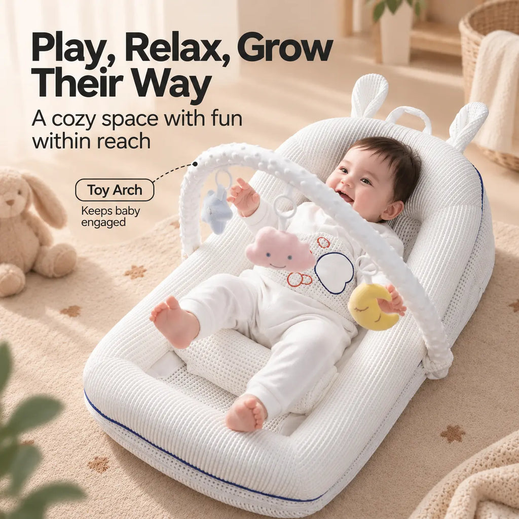Adjustable Anti-Reflux Baby Lounger