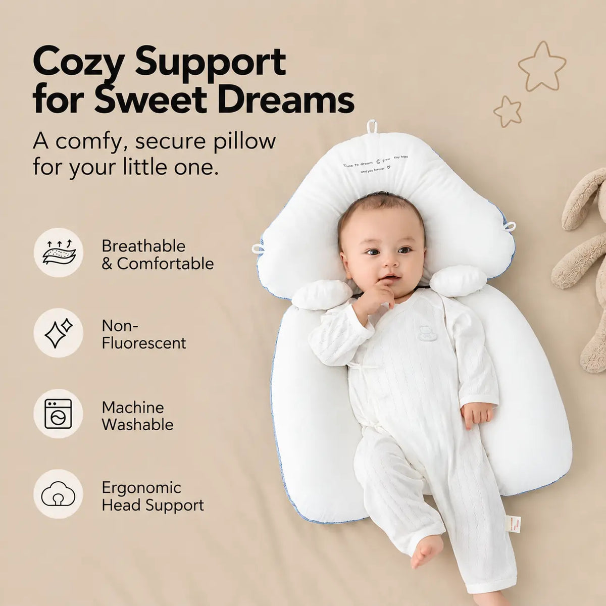 Adjustable Baby Support Pillow