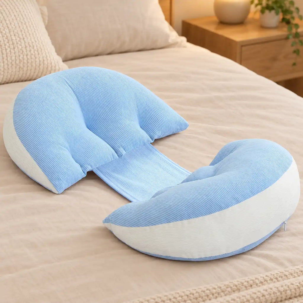 Adjustable Corduroy Pregnancy Support Pillow