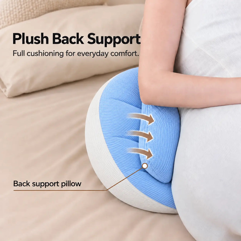 Adjustable Corduroy Pregnancy Support Pillow