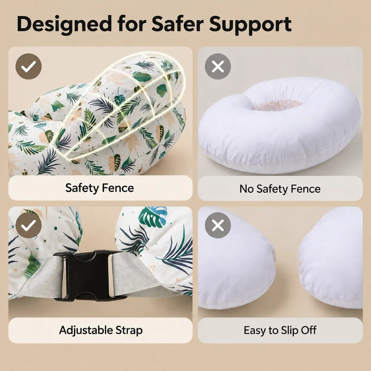 Adjustable Nursing Support Pillow