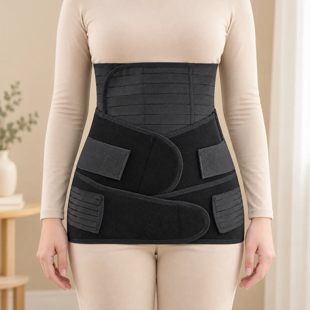 Adjustable Postpartum Belly Wrap Set (3 pcs)