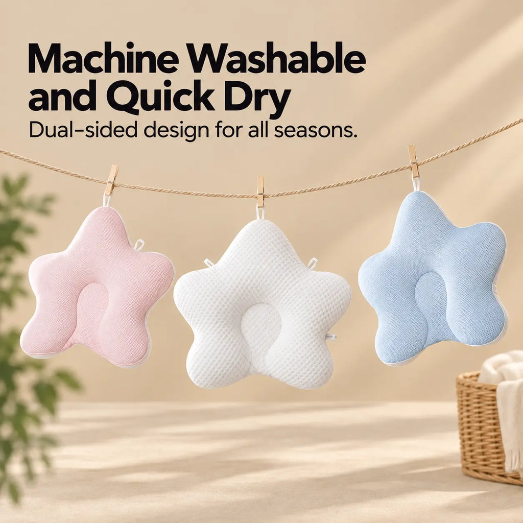Adjustable Star Baby Pillow