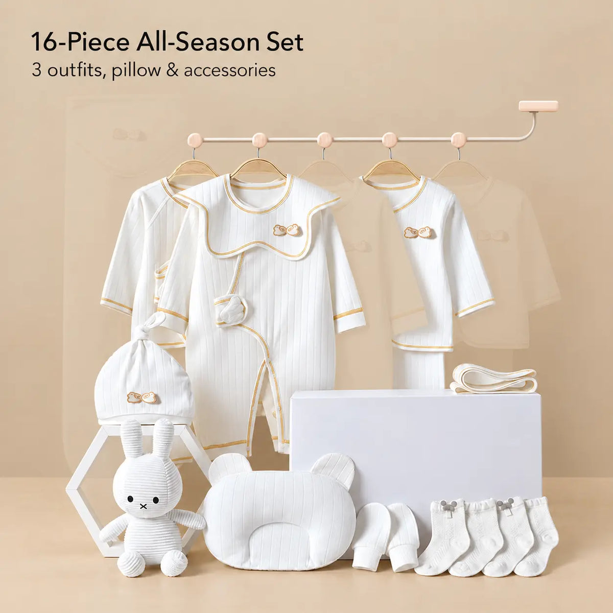 All Season Cotton Baby Clothing Gift Set