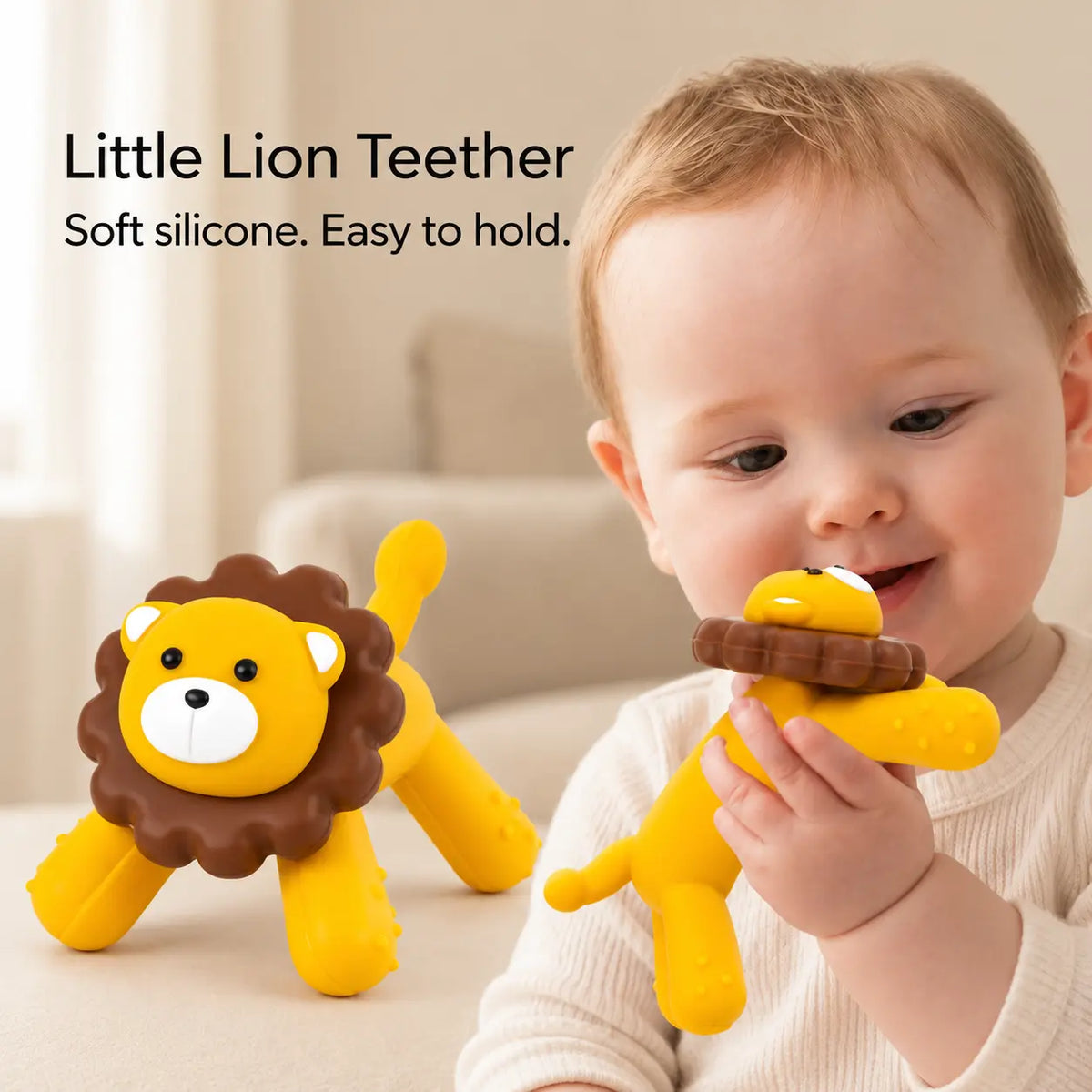 Animal Baby Teethers Two Pack