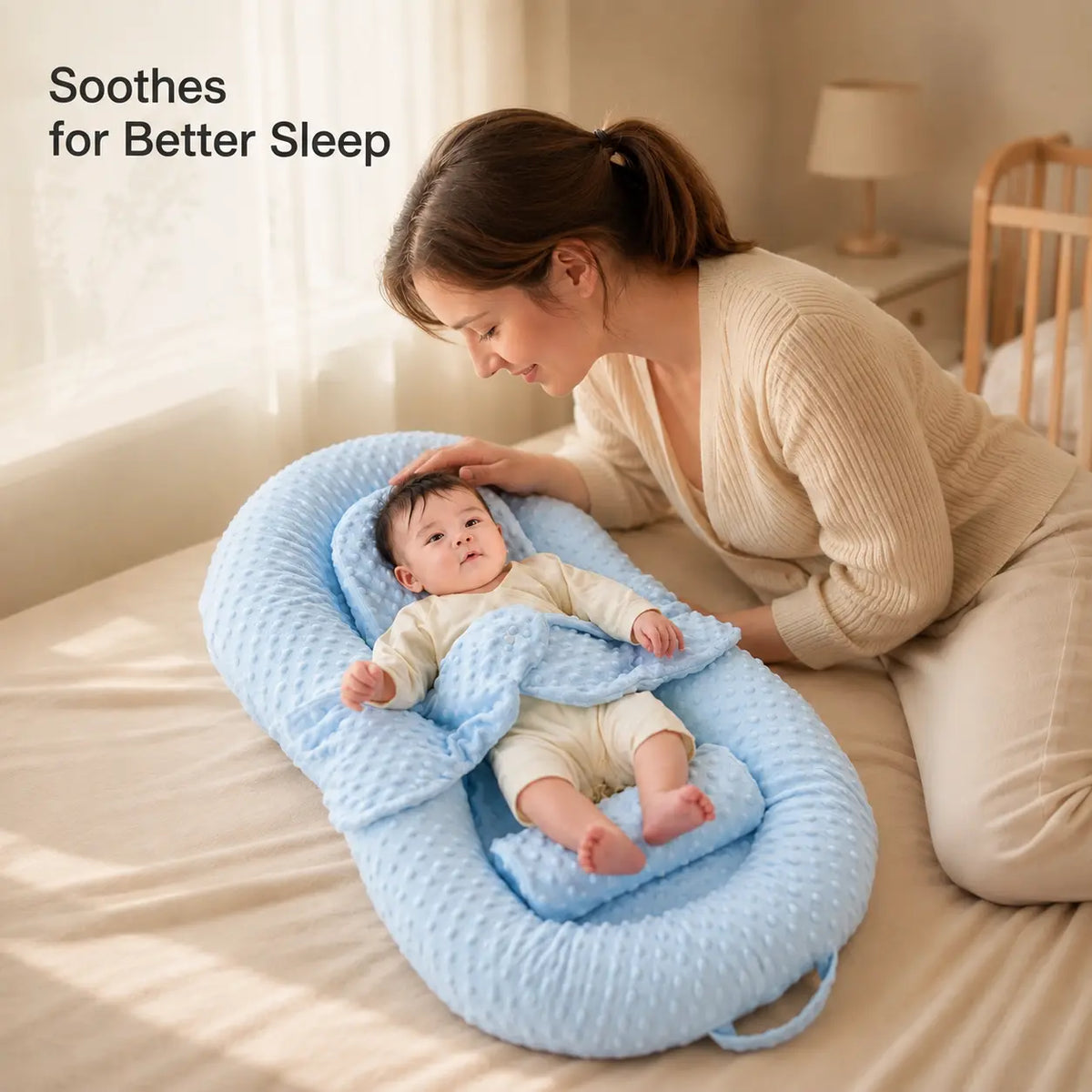 Baby Nest Lounger with Support
