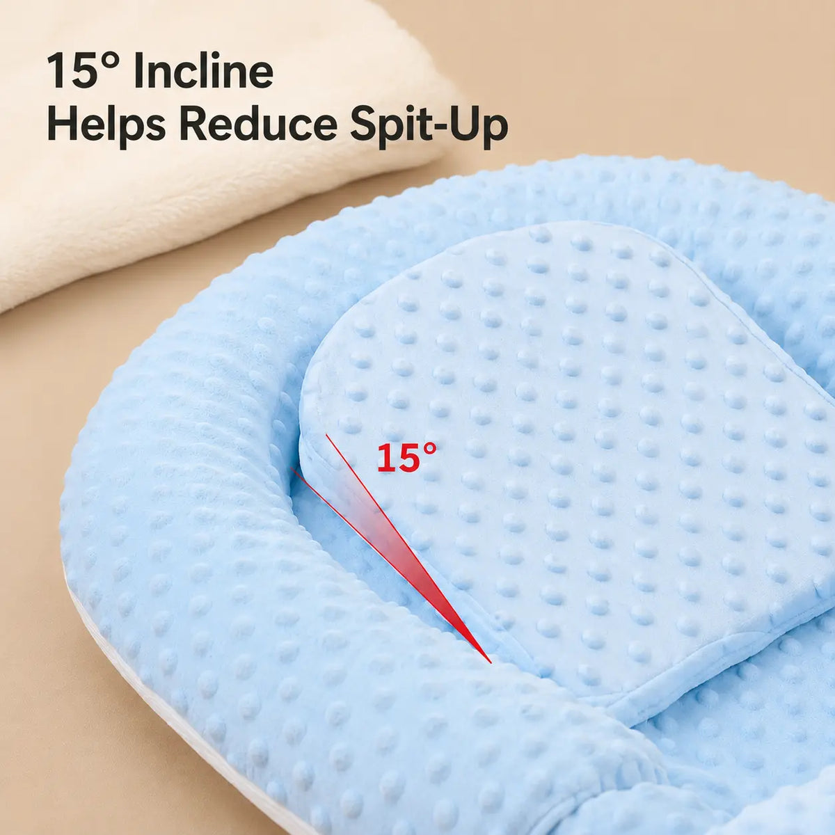 Baby Nest Lounger with Support