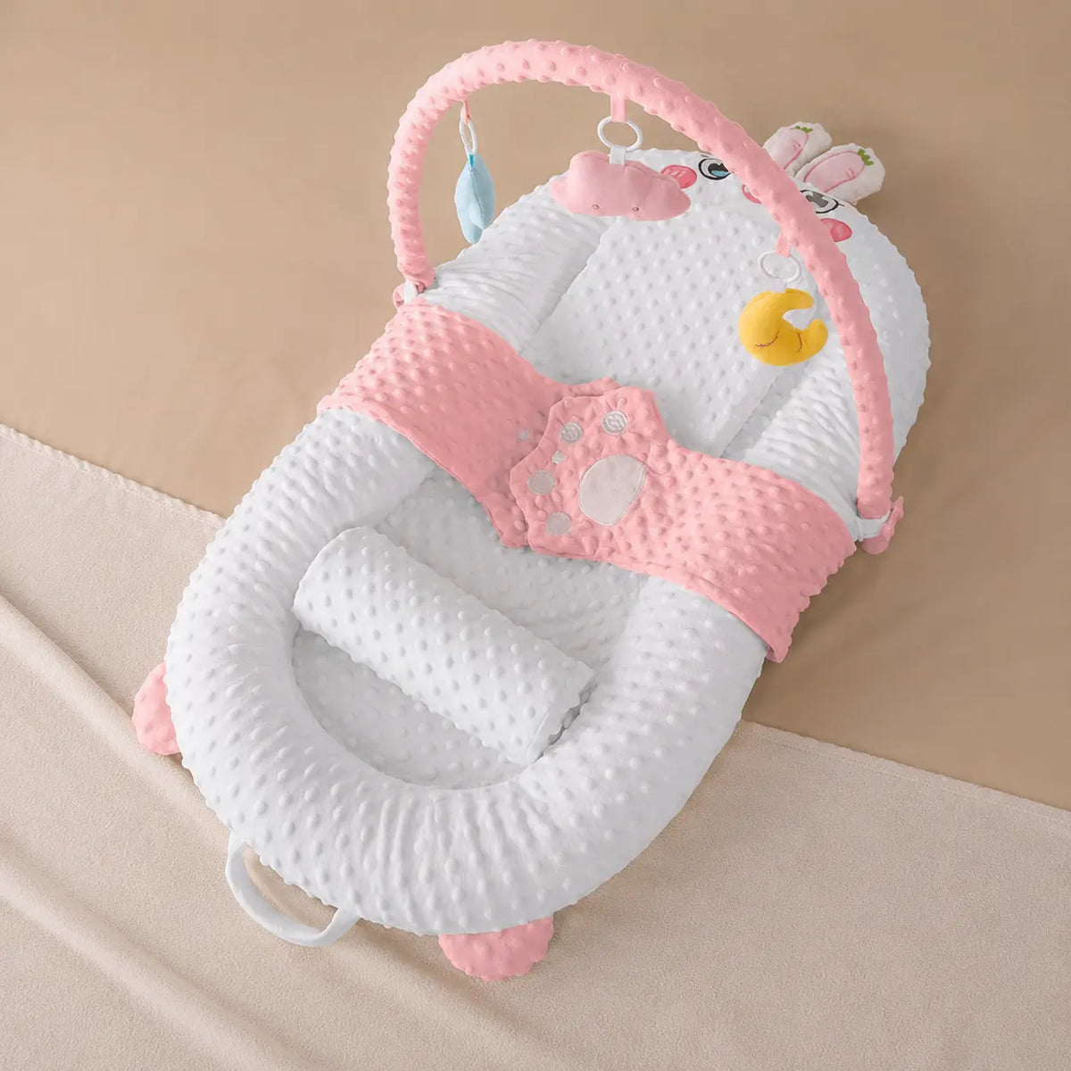 Baby Nest with Toy Bar