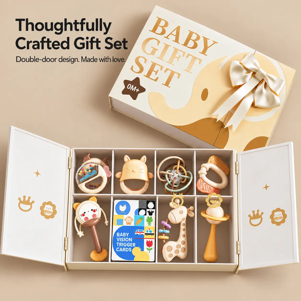 Baby Rattle Teether Gift Set (24-Piece)