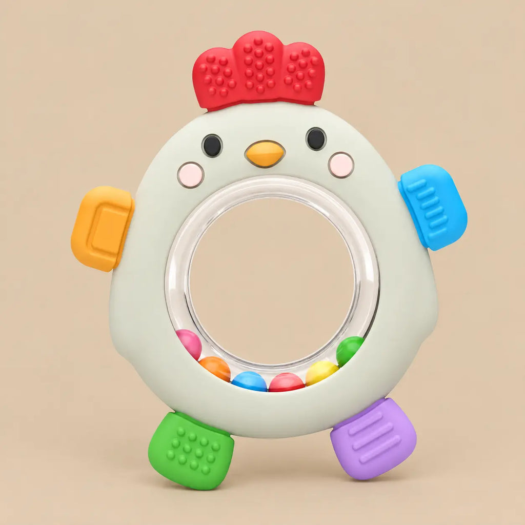 Baby Rattle Teether Twin Pack