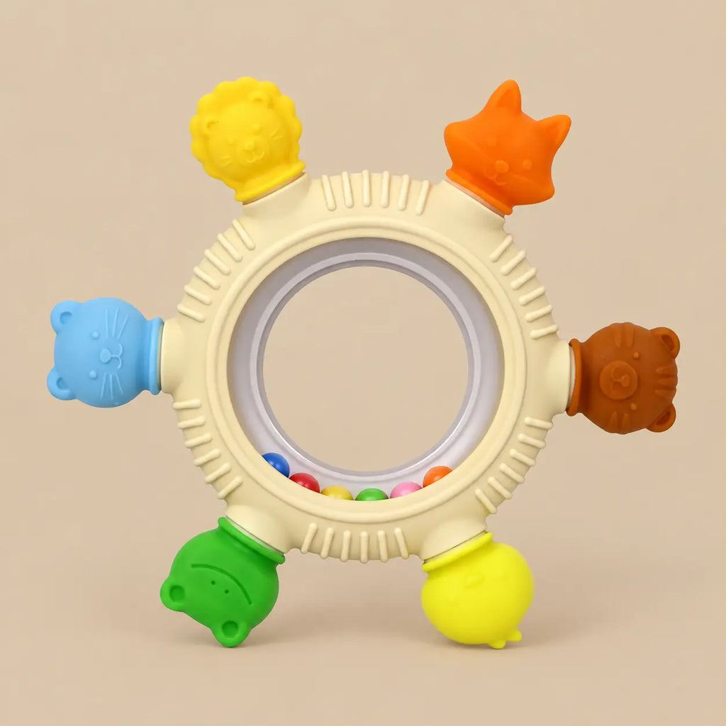 Baby Rattle Teether Twin Pack