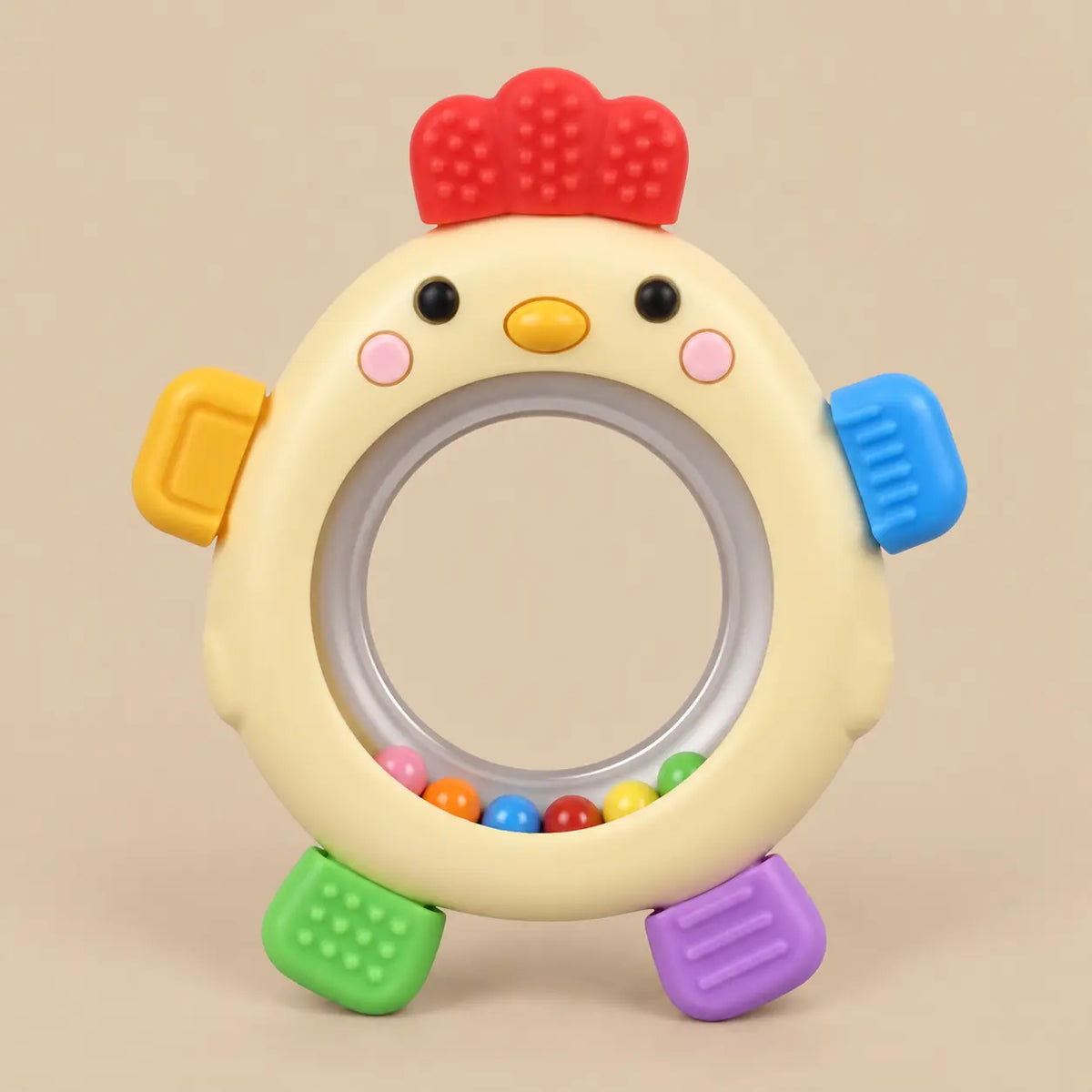 Baby Rattle Teether Twin Pack