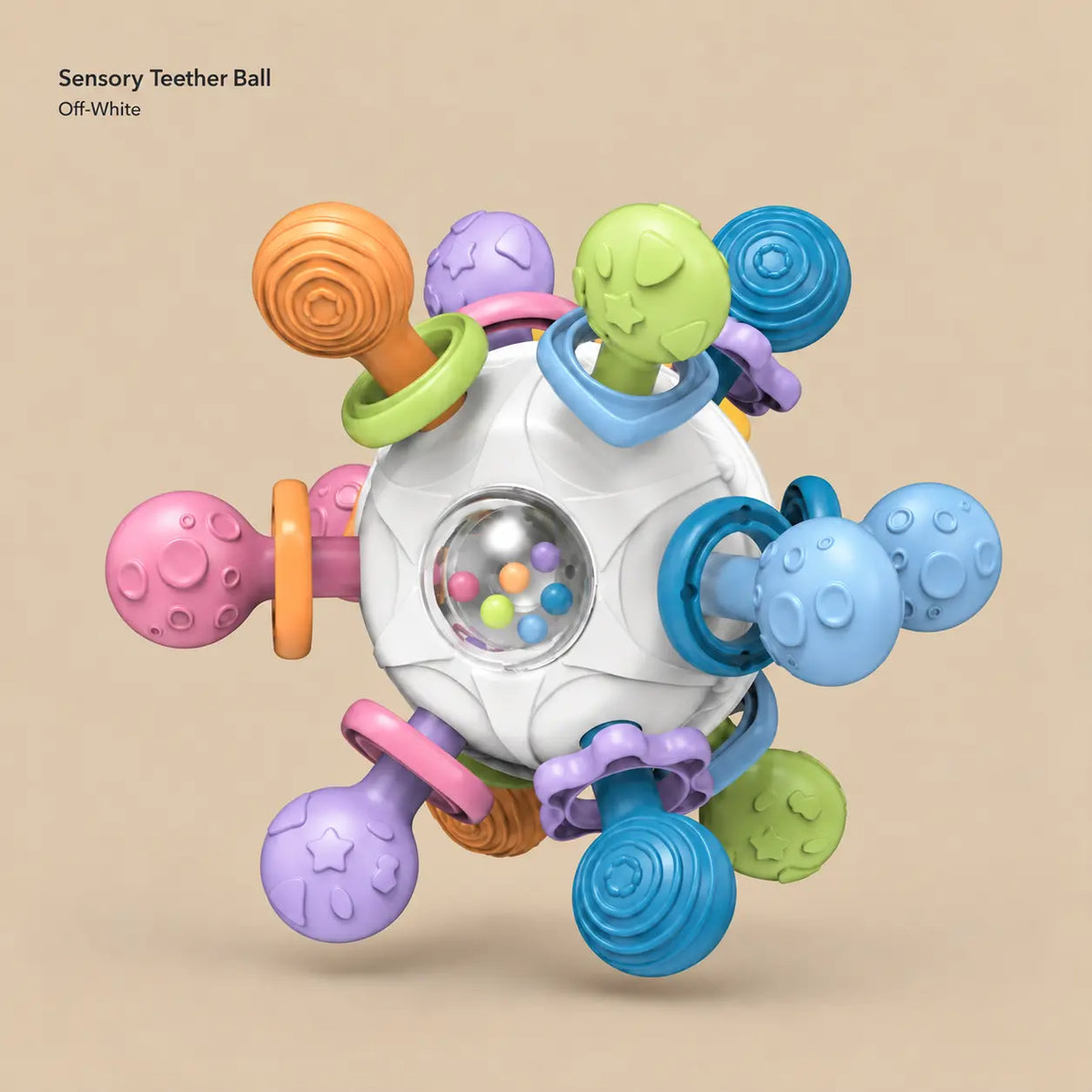 Baby Sensory Teether Rattle Ball