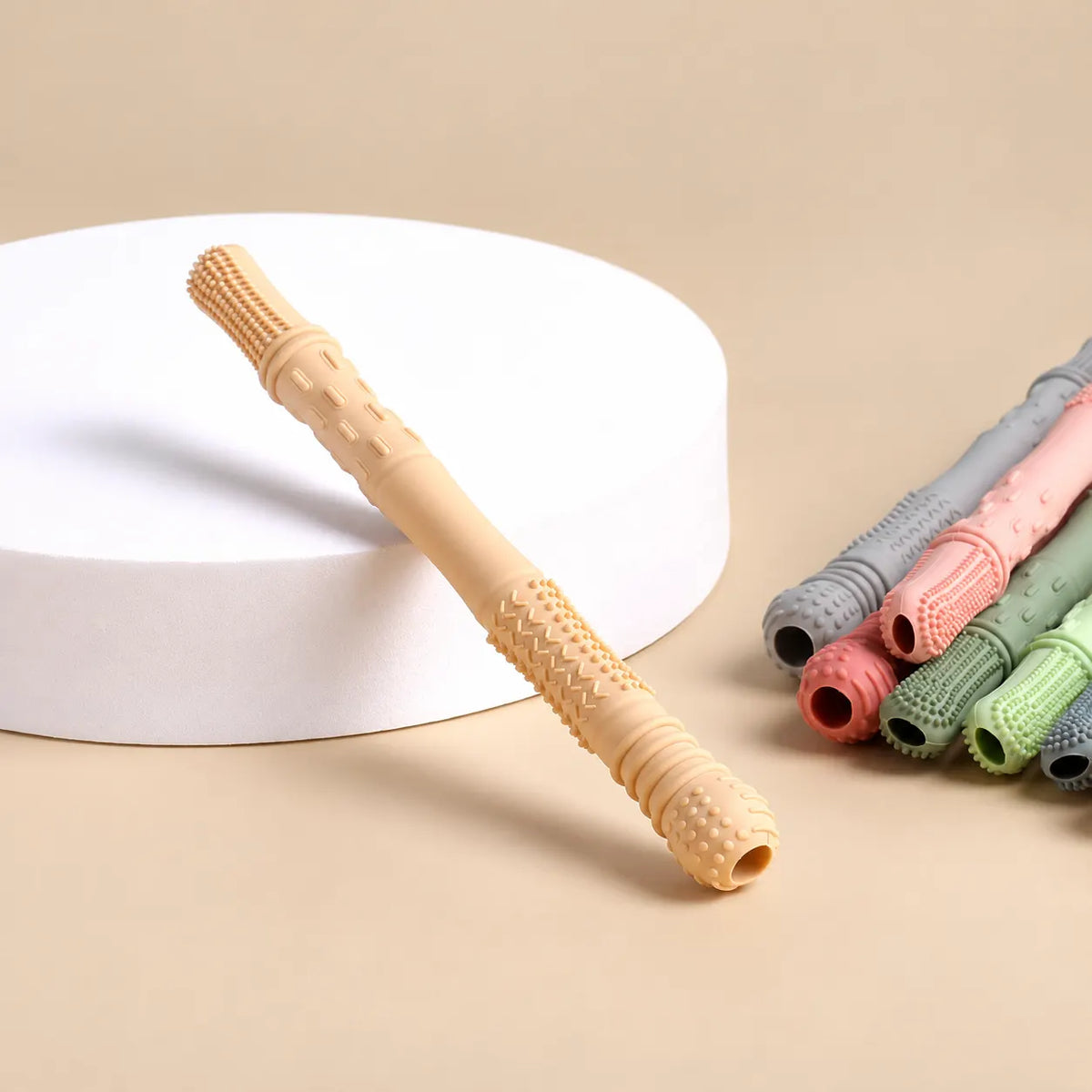 Baby Silicone Teething Sticks Set