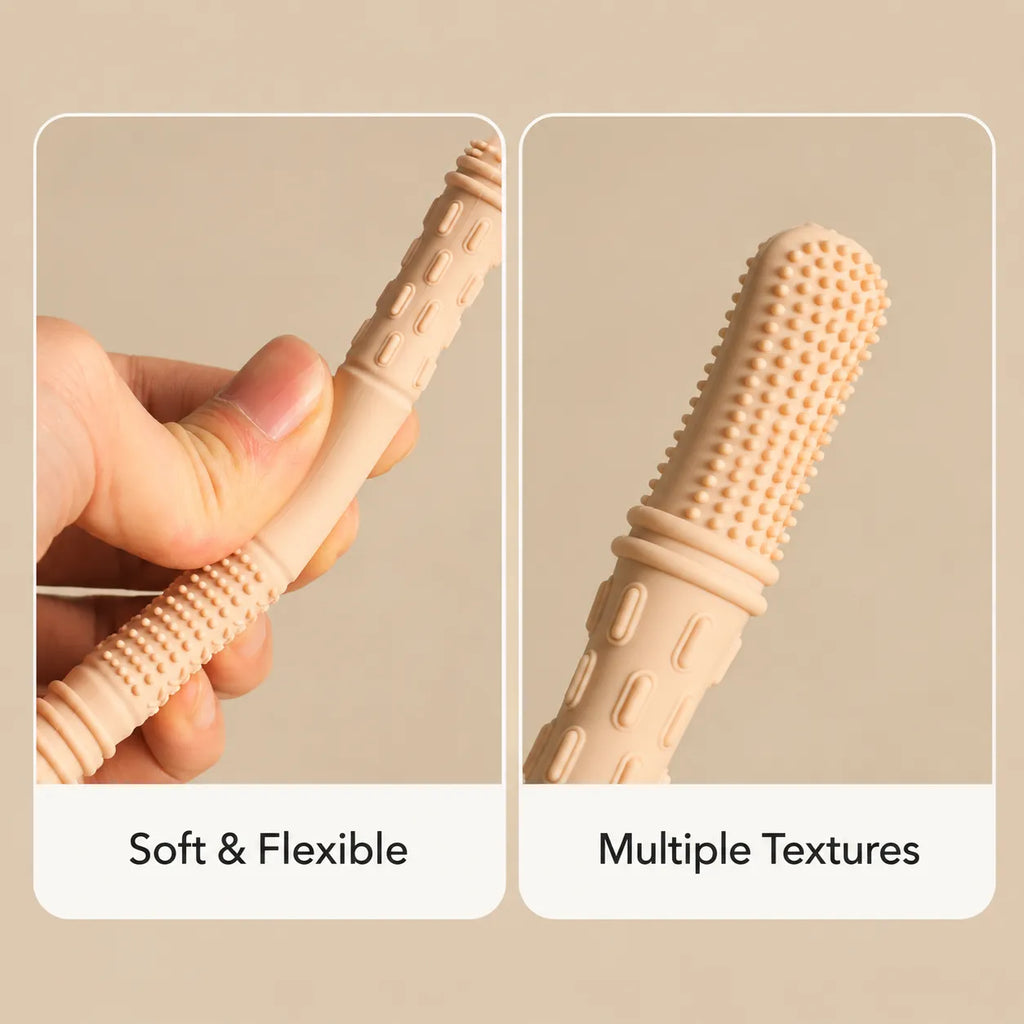 Baby Silicone Teething Sticks Set
