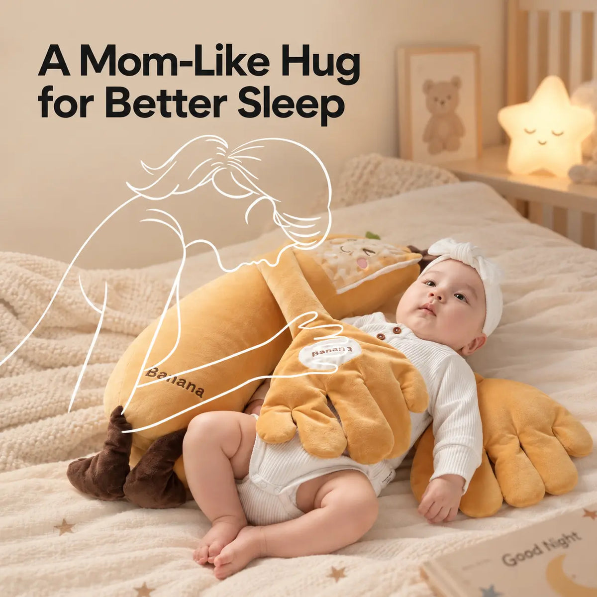 Baby Soothing Hug Pillow