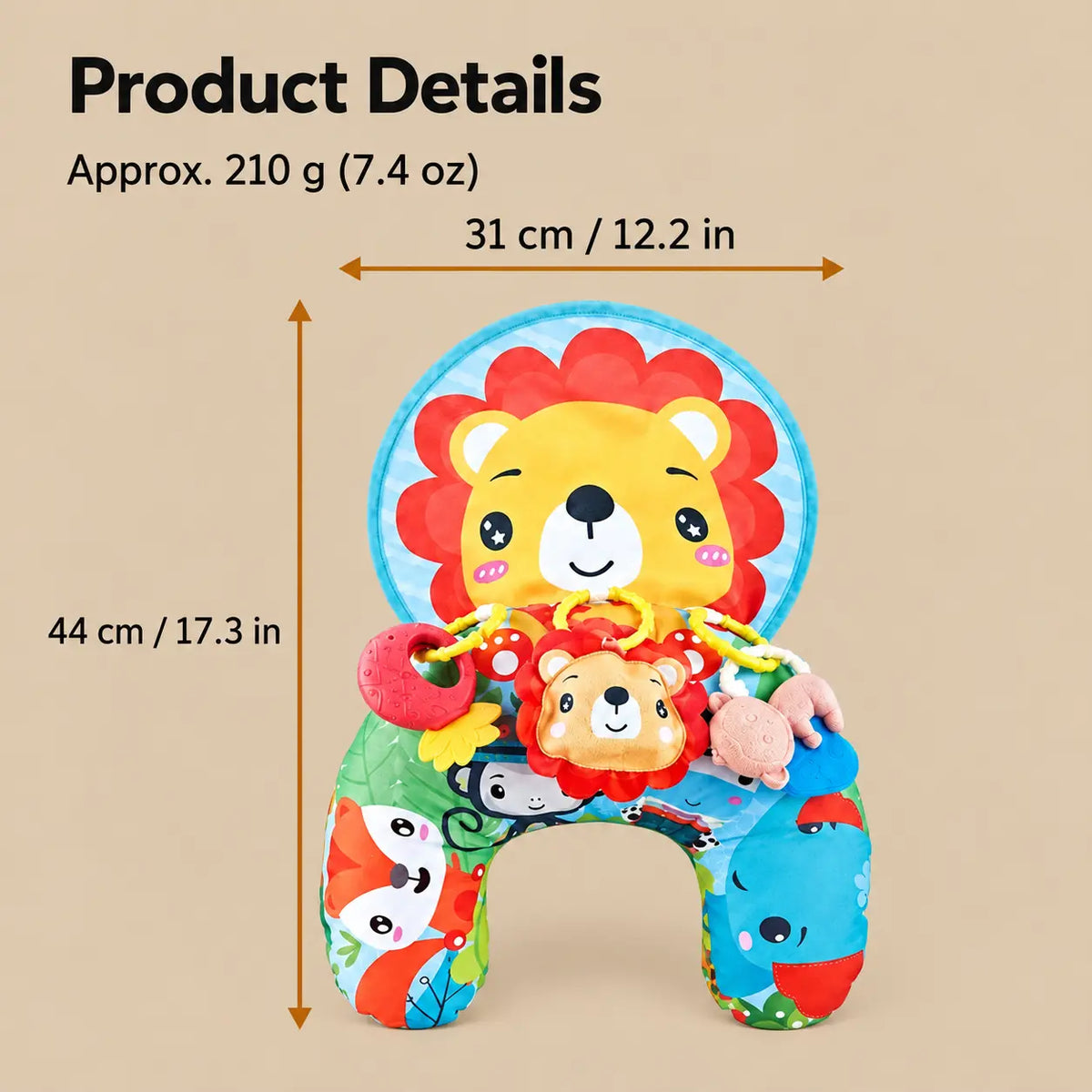 Baby Tummy Time Support Pillow