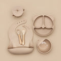 Bear Silicone Baby Feeding Set