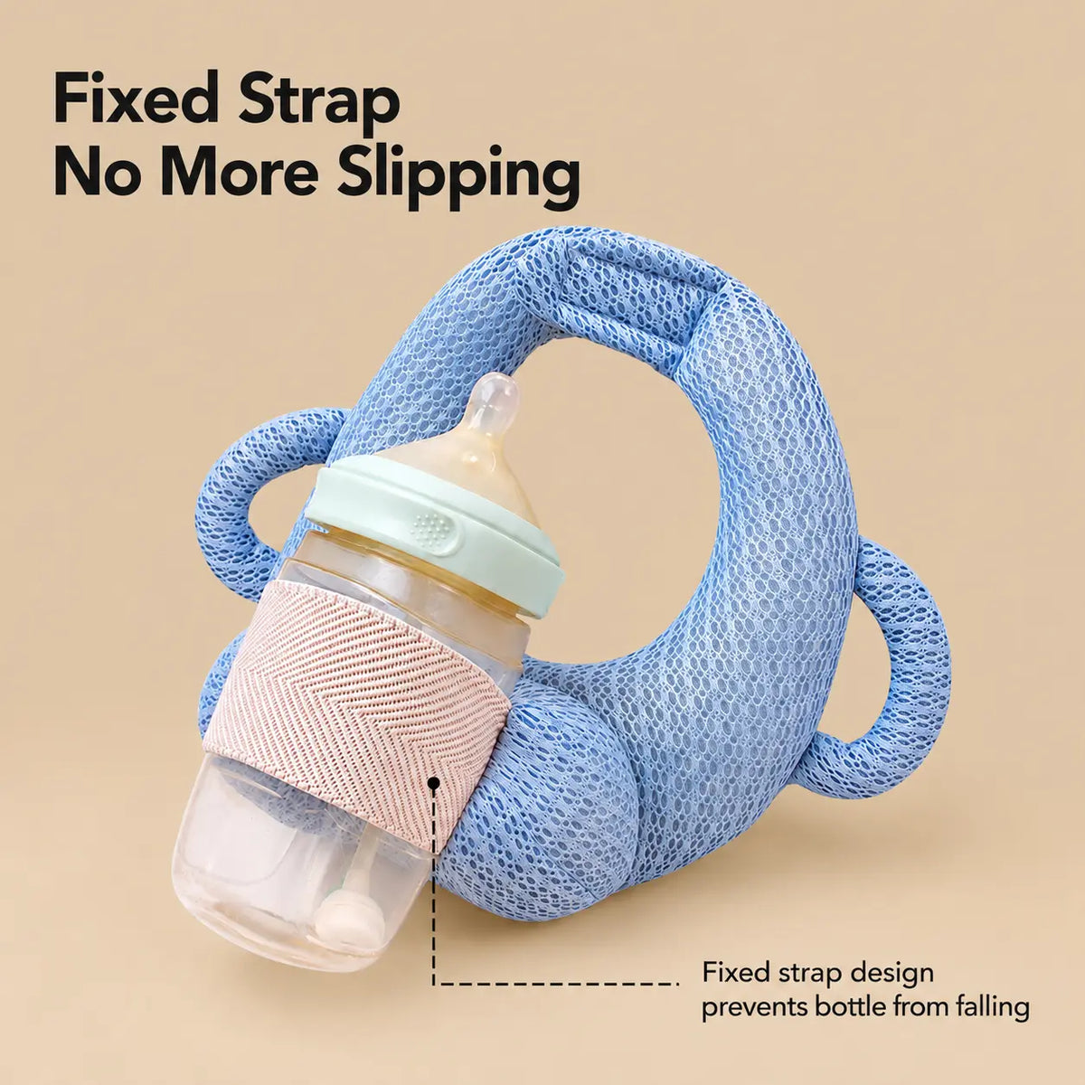 Breathable Baby Bottle Support Pillow