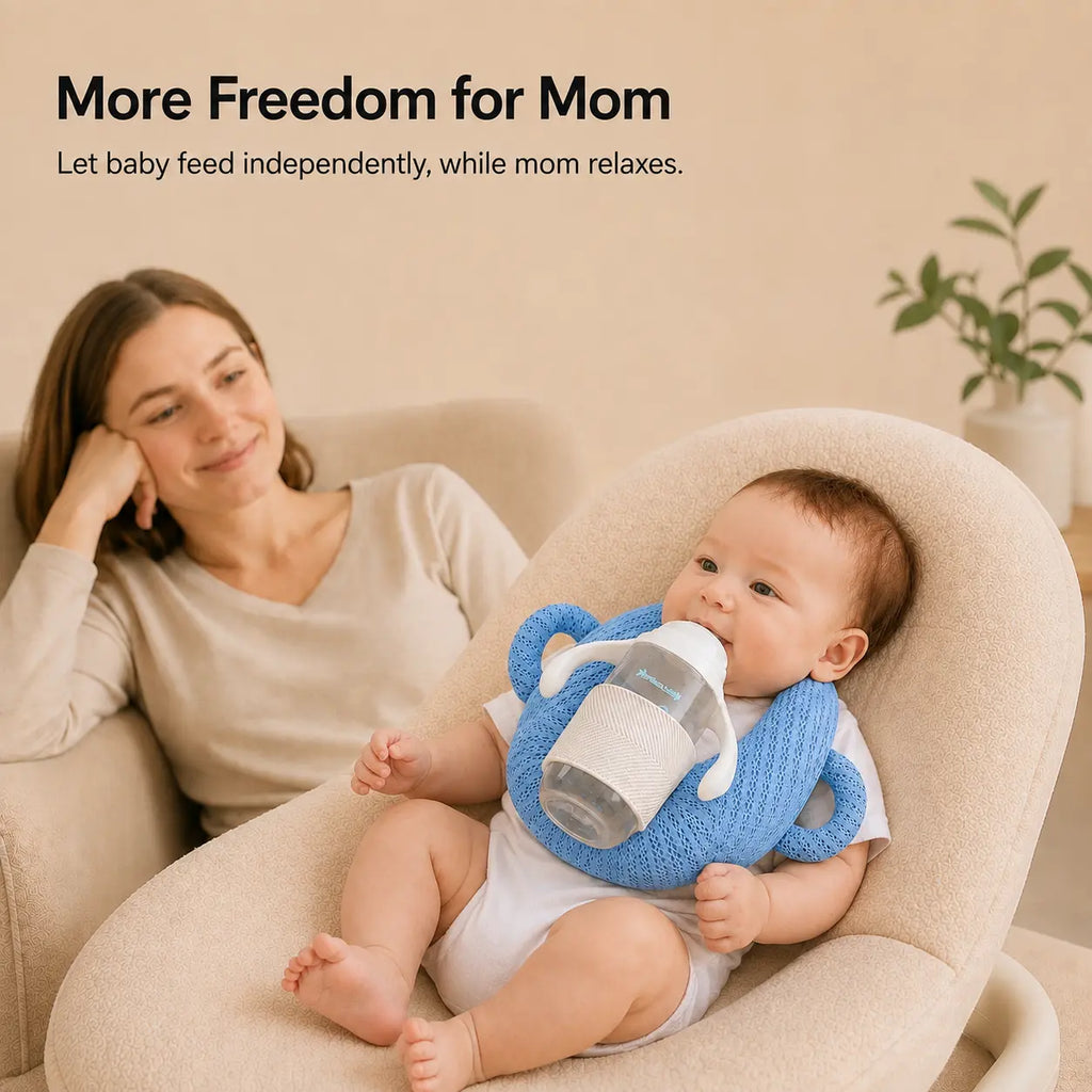 Breathable Baby Bottle Support Pillow