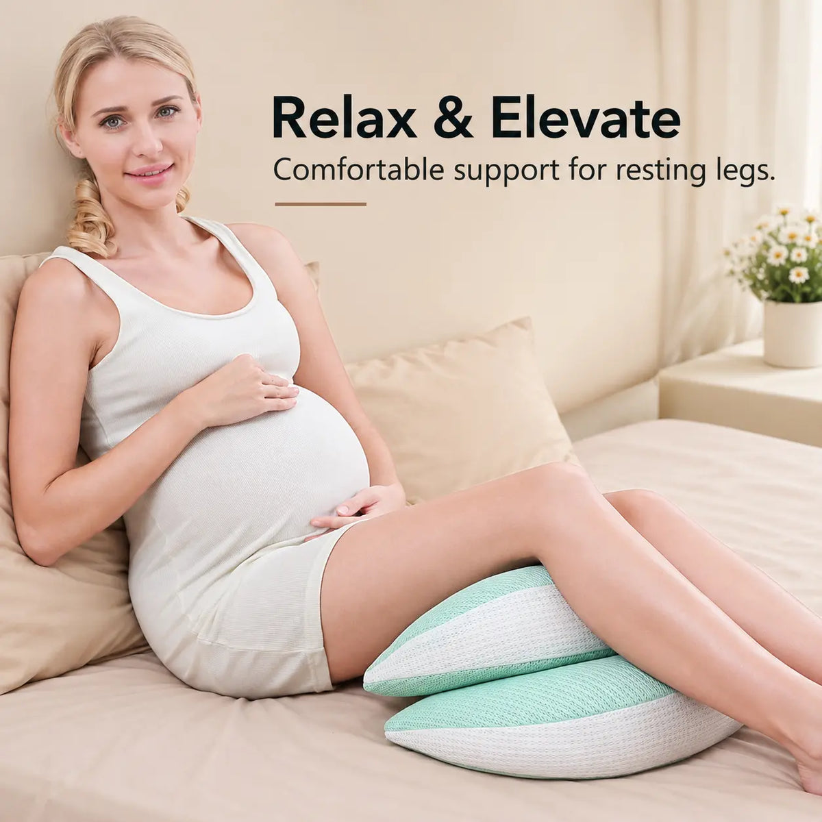 Breathable Mesh Pregnancy Support Pillow