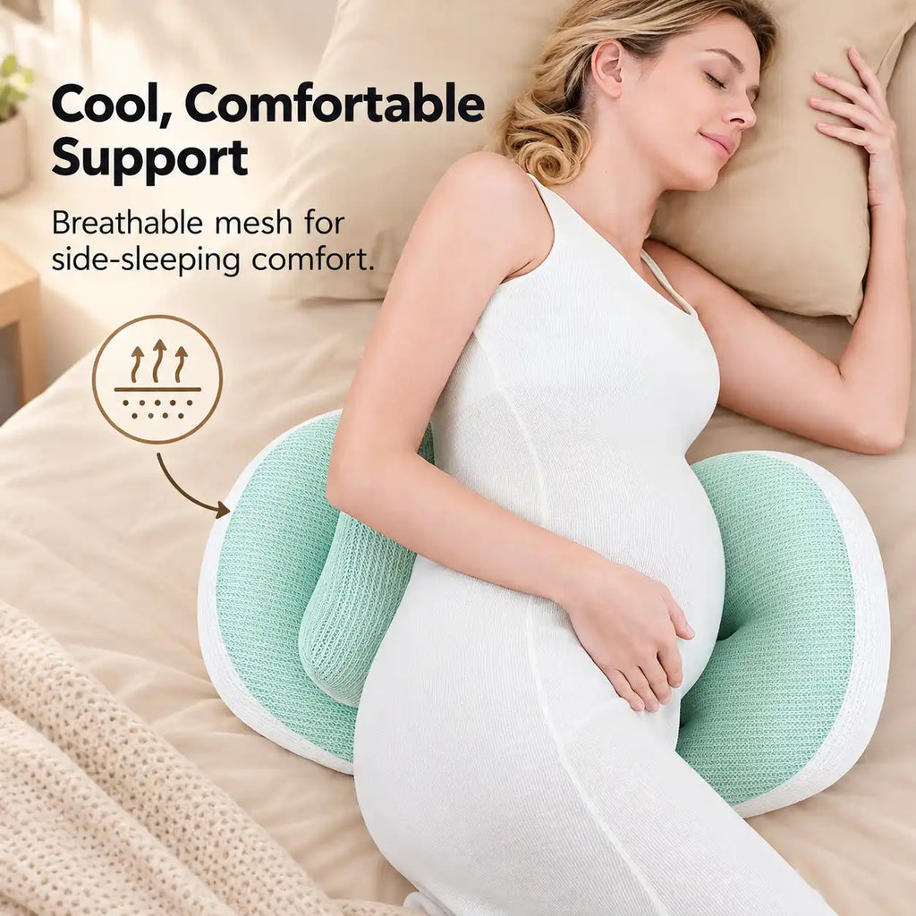 Breathable Mesh Pregnancy Support Pillow