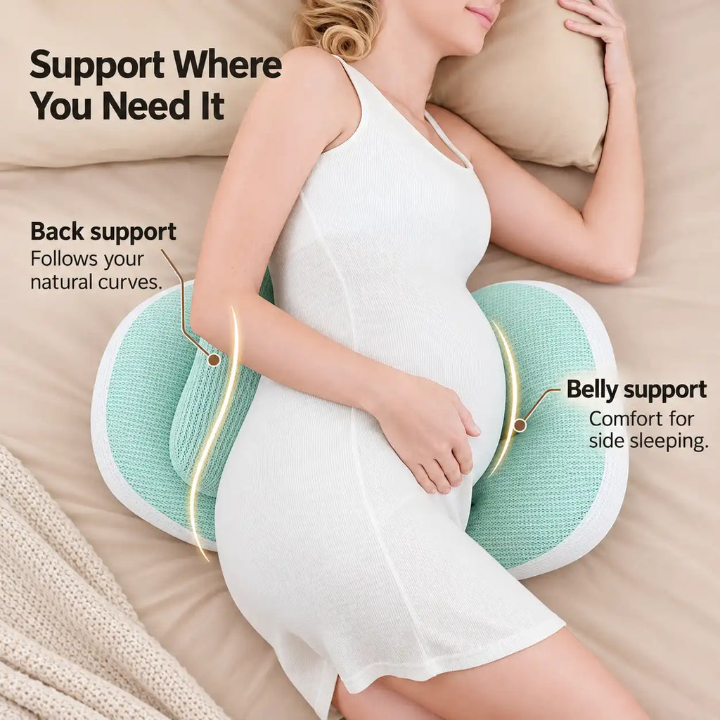 Breathable Mesh Pregnancy Support Pillow