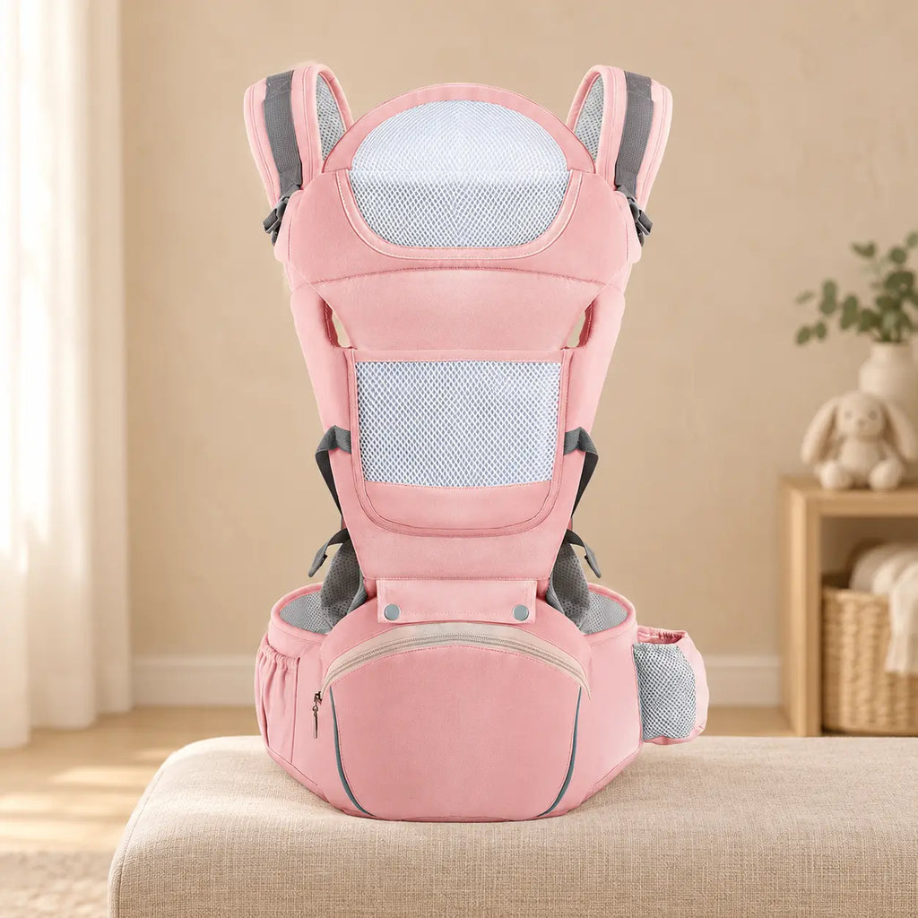 Convertible Cotton Hip Seat Baby Carrier