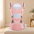 Convertible Cotton Hip Seat Baby Carrier