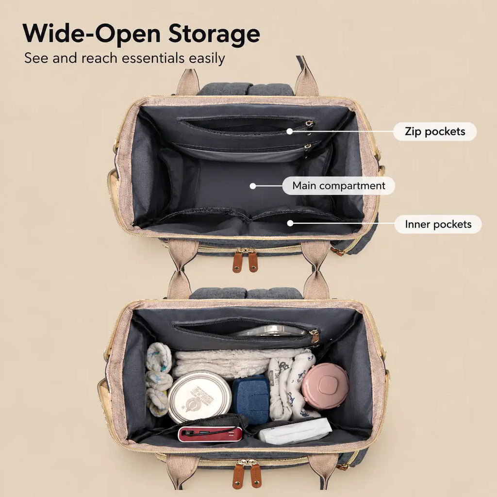 Convertible Diaper Bag Backpack