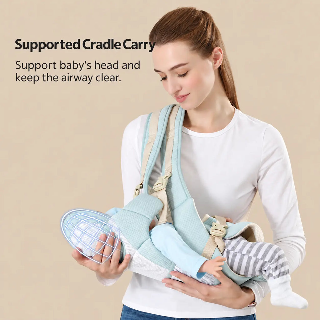 Convertible Cotton Hip Seat Baby Carrier