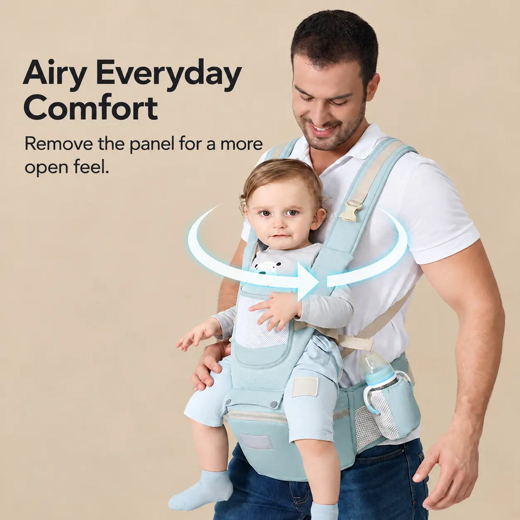 Convertible Mesh Hip Seat Baby Carrier