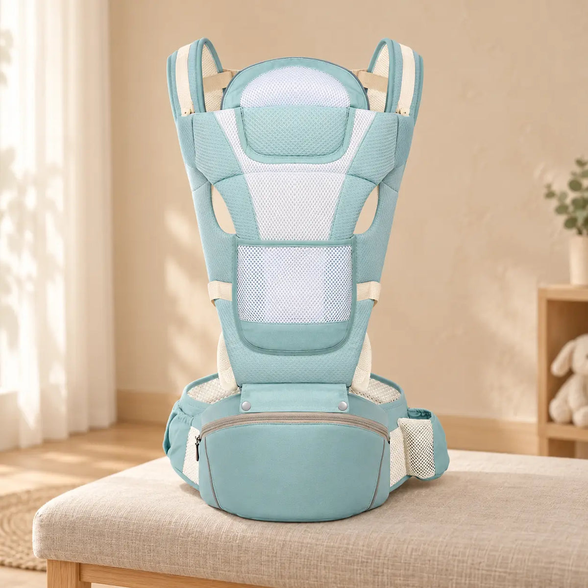 Convertible Mesh Hip Seat Baby Carrier