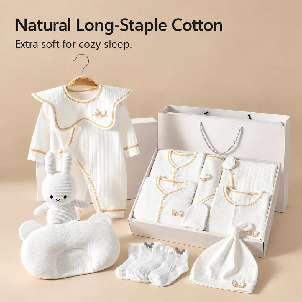 All Season Cotton Baby Clothing Gift Set