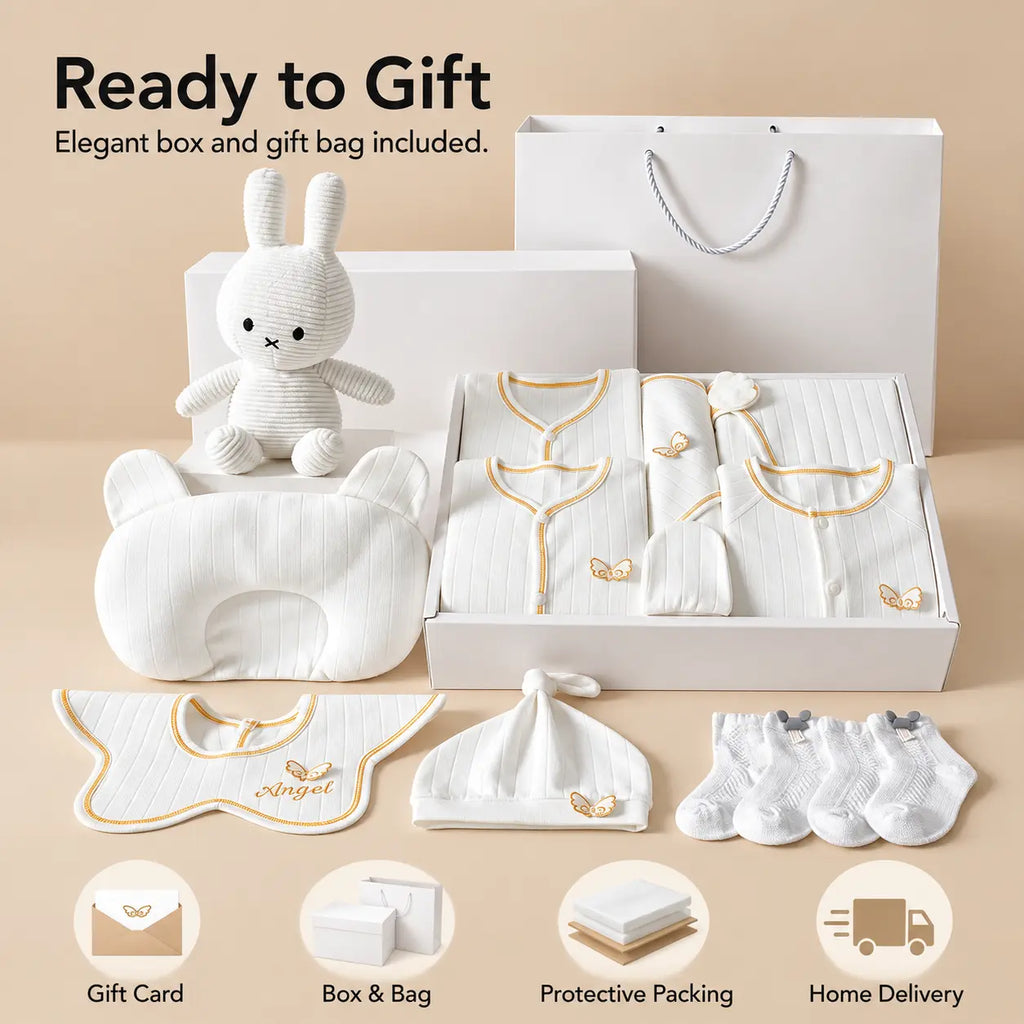 All Season Cotton Baby Clothing Gift Set