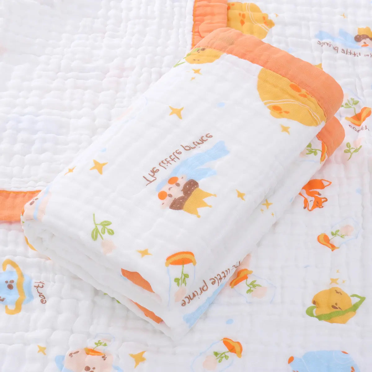 Cotton Muslin Baby Bath Towel