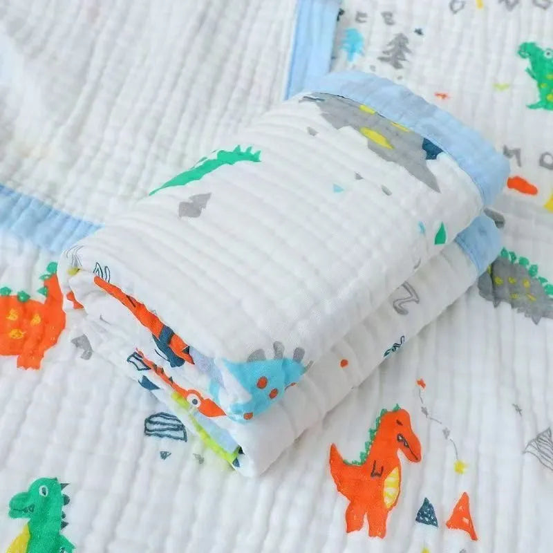 Cotton Muslin Baby Bath Towel