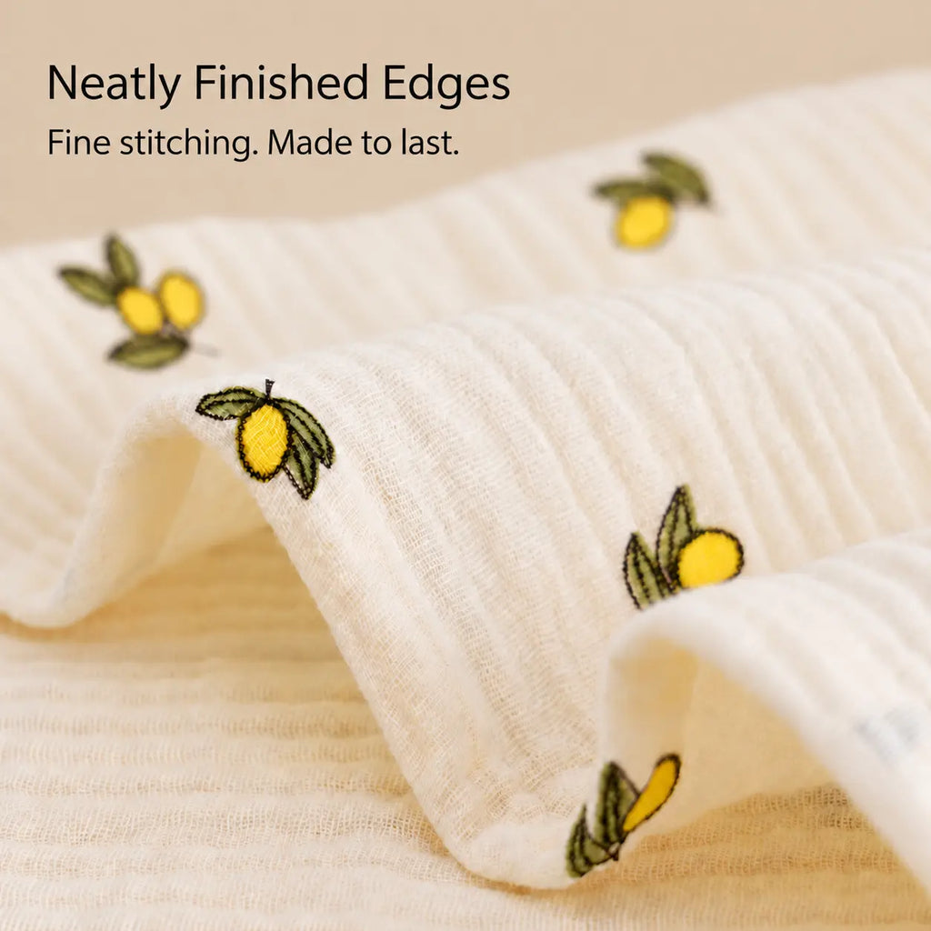 Cotton Muslin Baby Swaddle Blanket
