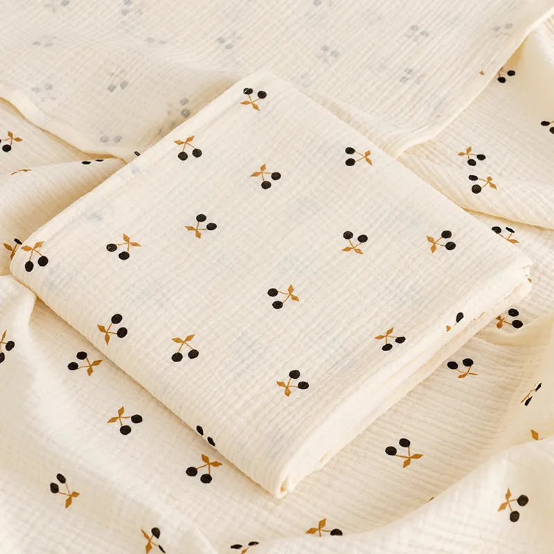 Cotton Muslin Baby Swaddle Blanket