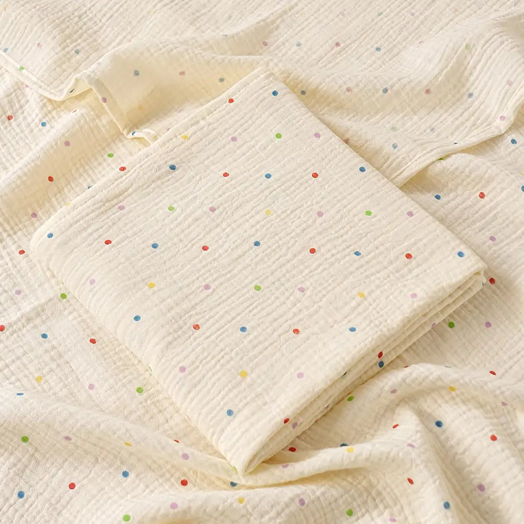 Cotton Muslin Baby Swaddle Blanket