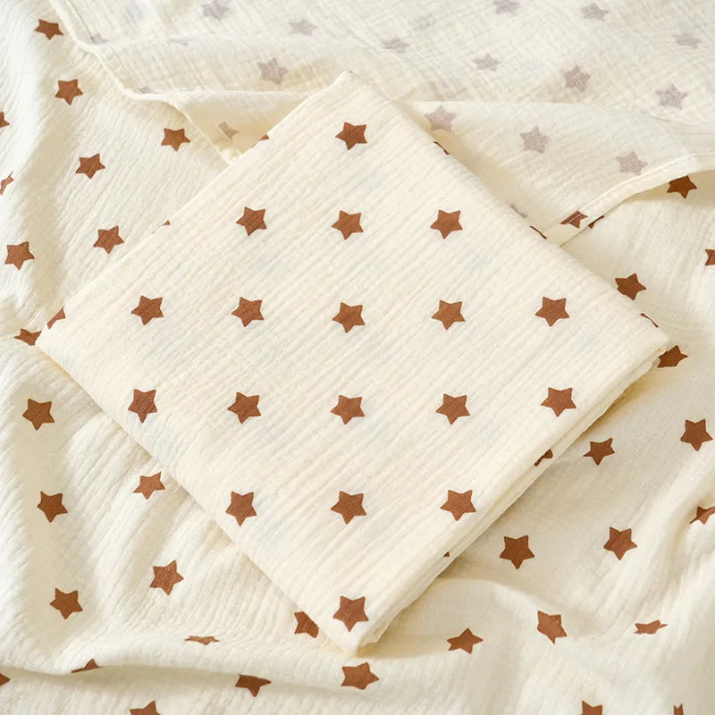 Cotton Muslin Baby Swaddle Blanket