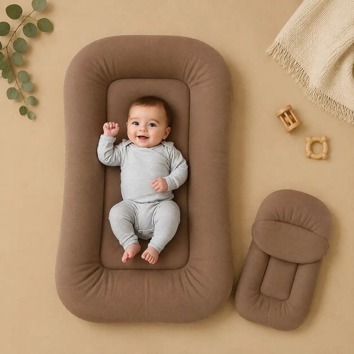 Cozy Infant Lounger Nest