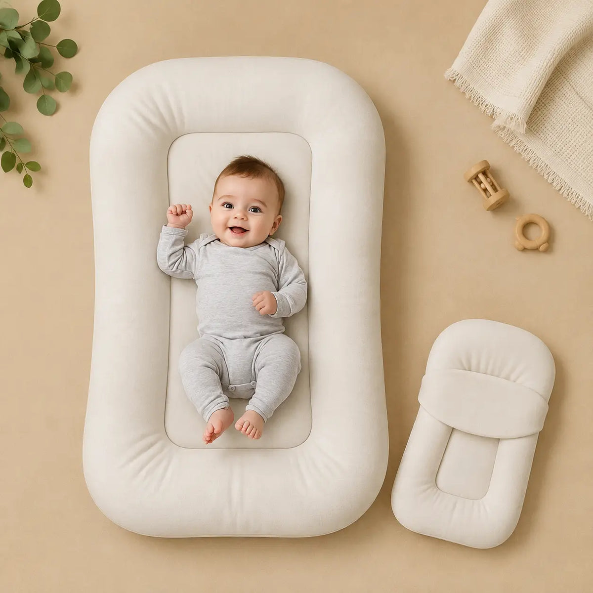 Cozy Infant Lounger Nest