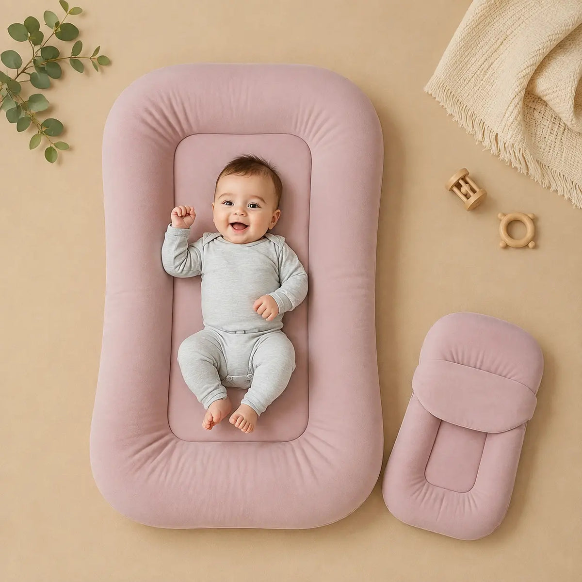 Cozy Infant Lounger Nest